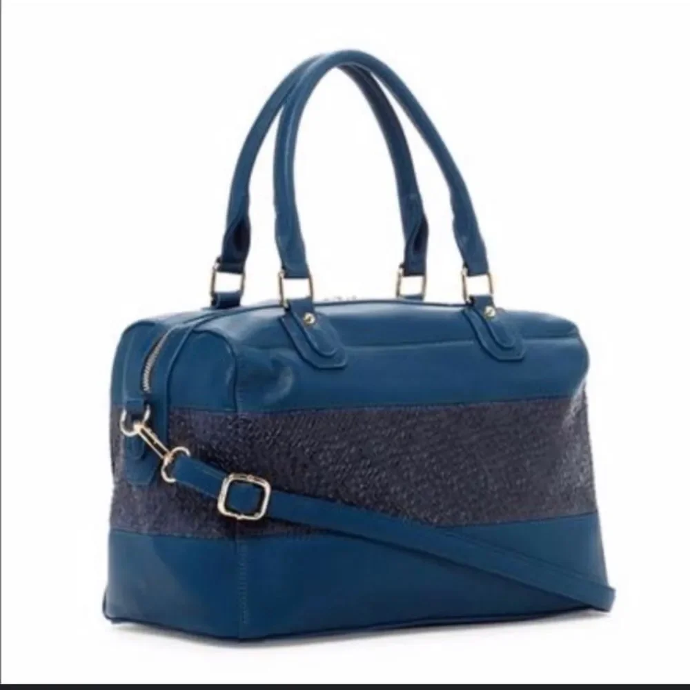 Pink Haley Bag Haley Two‎ Tone Satchel Blue